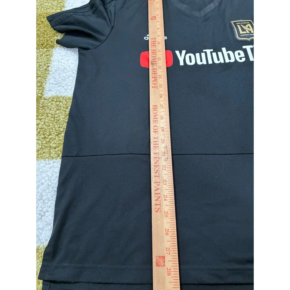 Adidas LAFC Los Angeles Football Club YouTube TV Jersey Mens XL Black Soccer Top
